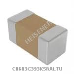 C0603C393K5RALTU