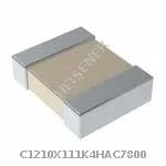 C1210X111K4HAC7800