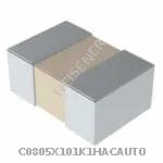 C0805X101K1HACAUTO