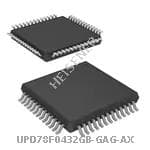 UPD78F0432GB-GAG-AX